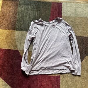 All in Motion Long Sleeve Tee - Light Purple